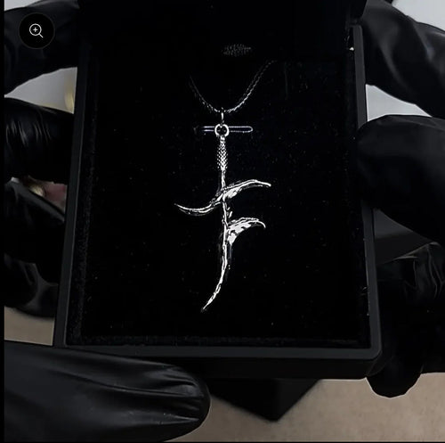 Black Knife Pendant