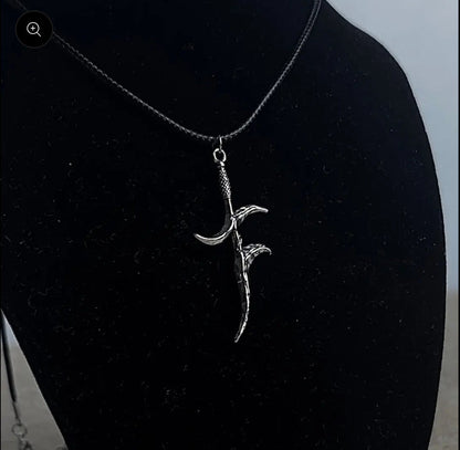 Black Knife Pendant